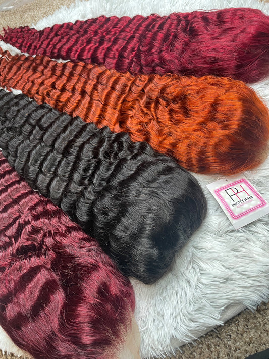 Colored Lace Frontal wigs